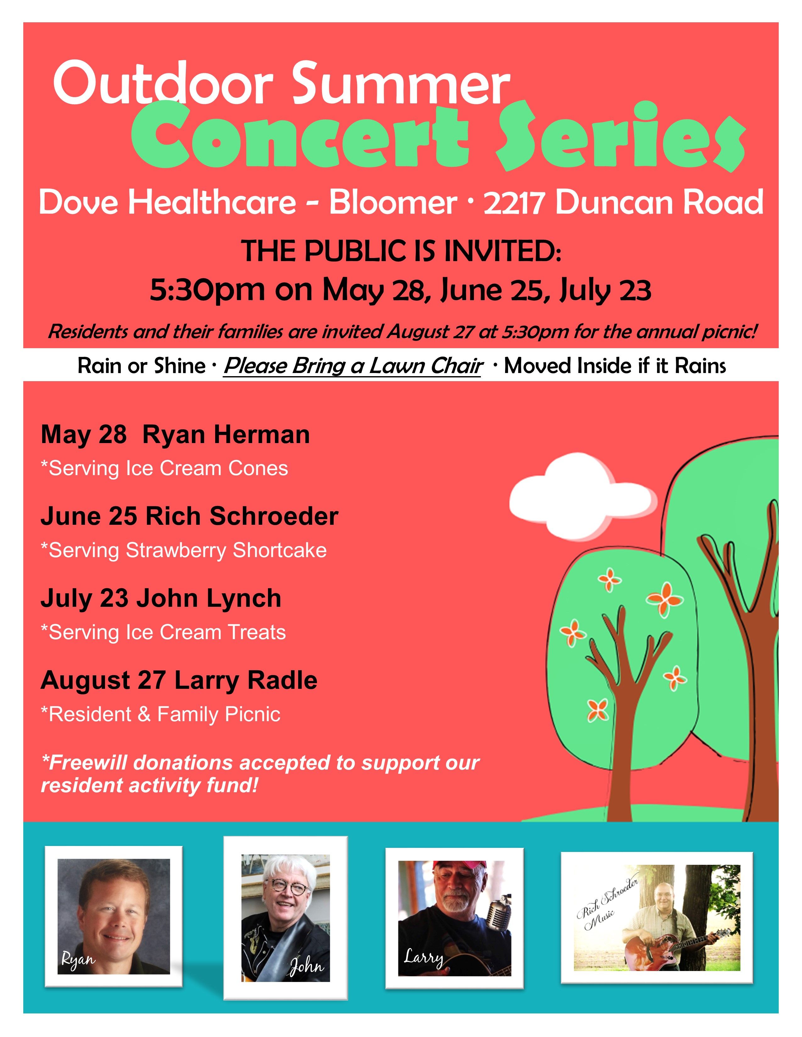Outdoor Summer Concerts in Bloomer