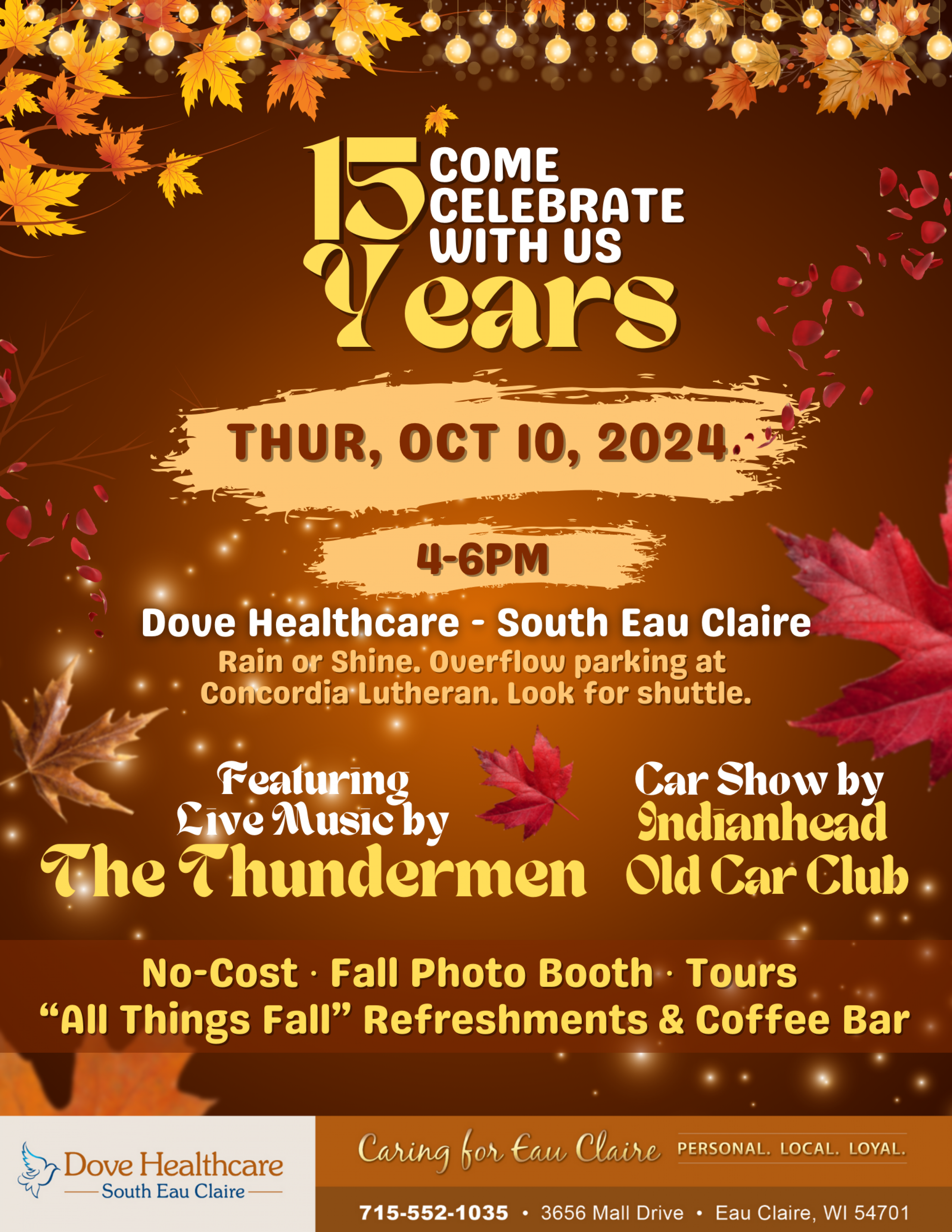 15 Year Celebration Featuring The Thundermen in Eau Claire